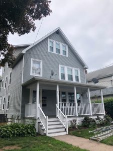Exterior Painting on large two story residential house